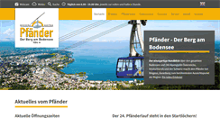Desktop Screenshot of pfaenderbahn.at